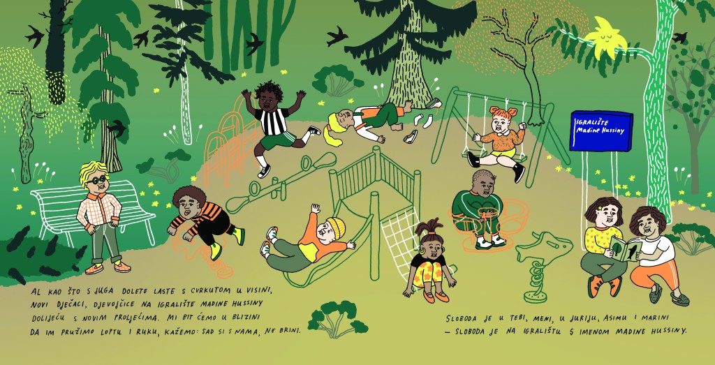 Djeca s igrališta Madine Hussiny – Olja Savičević&nbsp;Ivančević